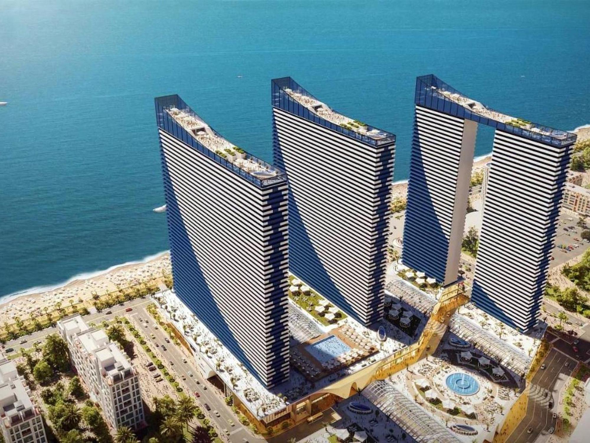 Delux Sea View Aparthotel In Orbi City Батуми Екстериор снимка