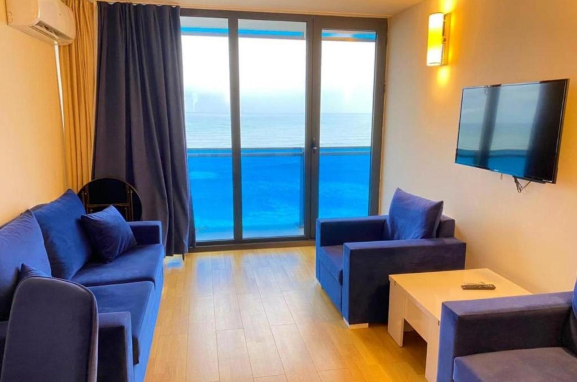 Delux Sea View Aparthotel In Orbi City Батуми Екстериор снимка